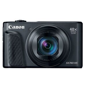 Canon SX740 HS Digital Camera in Black